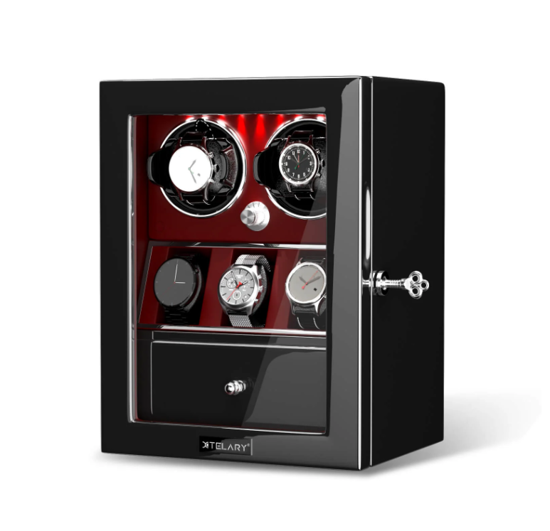 Essential Guide: 2 Watch Winders with Fingerprint That Ensure Your Collection's Safety
