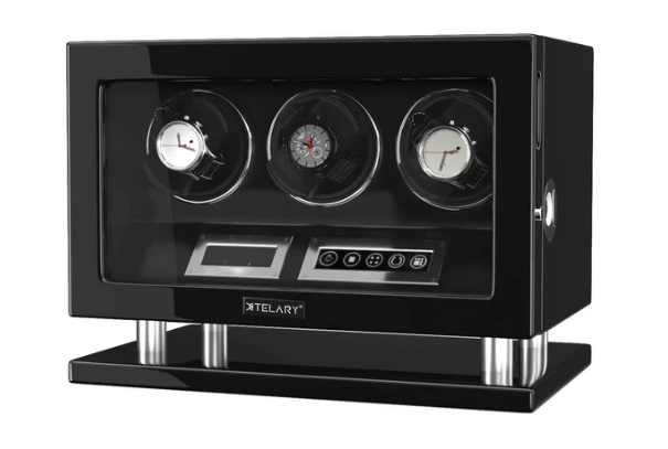 Beyond Timekeeping: Compact 3 Watch Winders as Decorative Pieces
