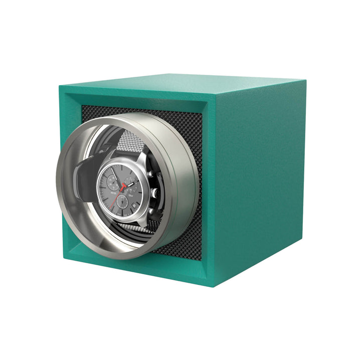 Remontoir de montre simple, double alimentation avec couvercle