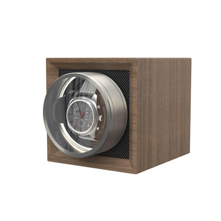 Remontoir de montre simple, double alimentation avec couvercle
