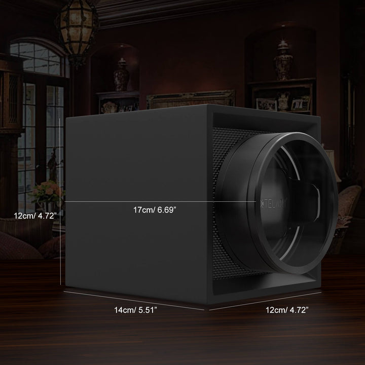 Remontoir de montre simple, double alimentation avec couvercle